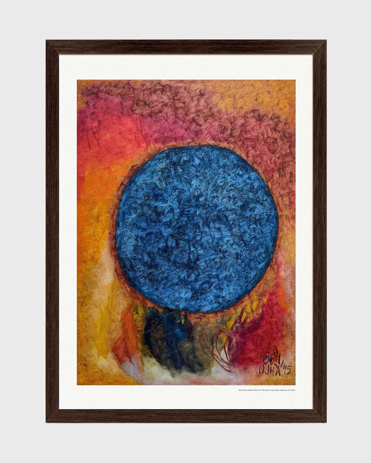 Blue Core | Fine Art Print