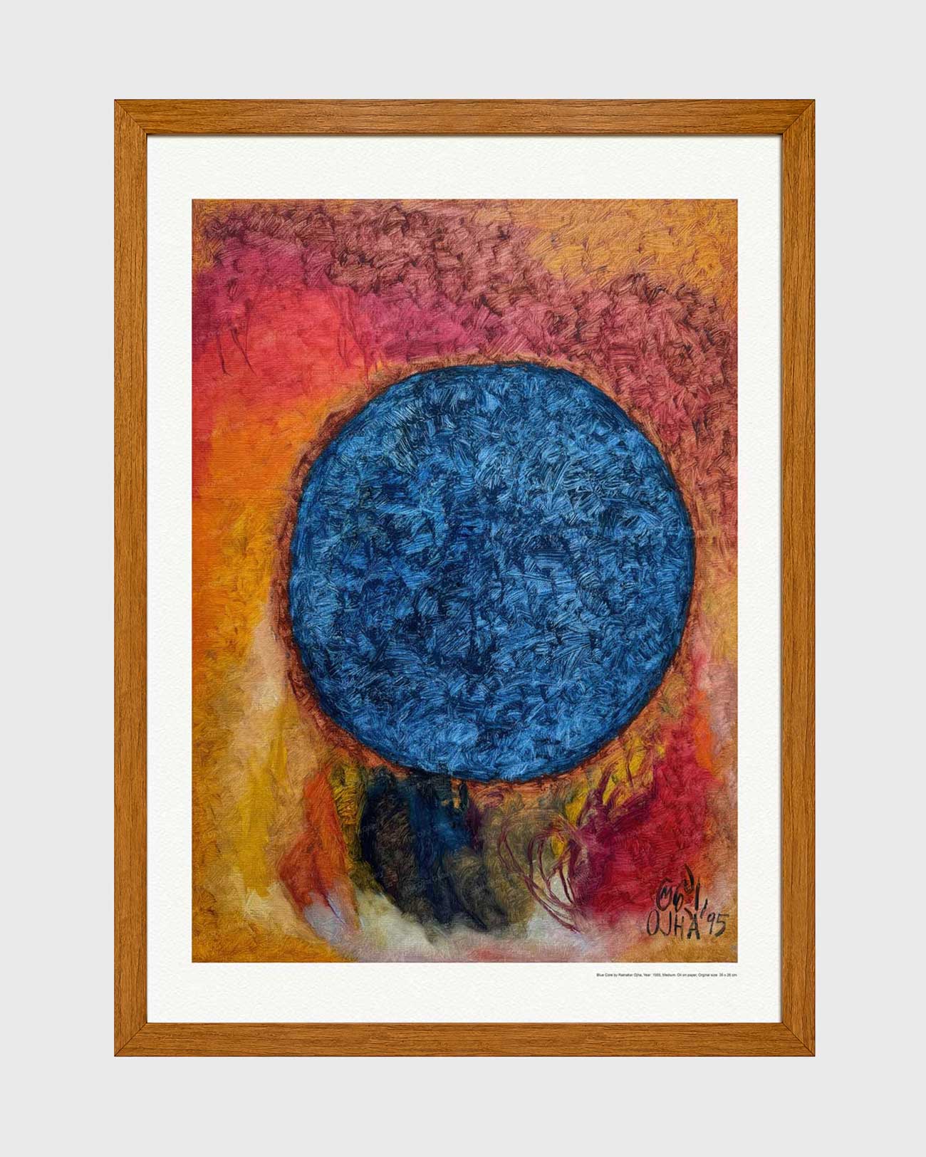 Blue Core | Fine Art Print