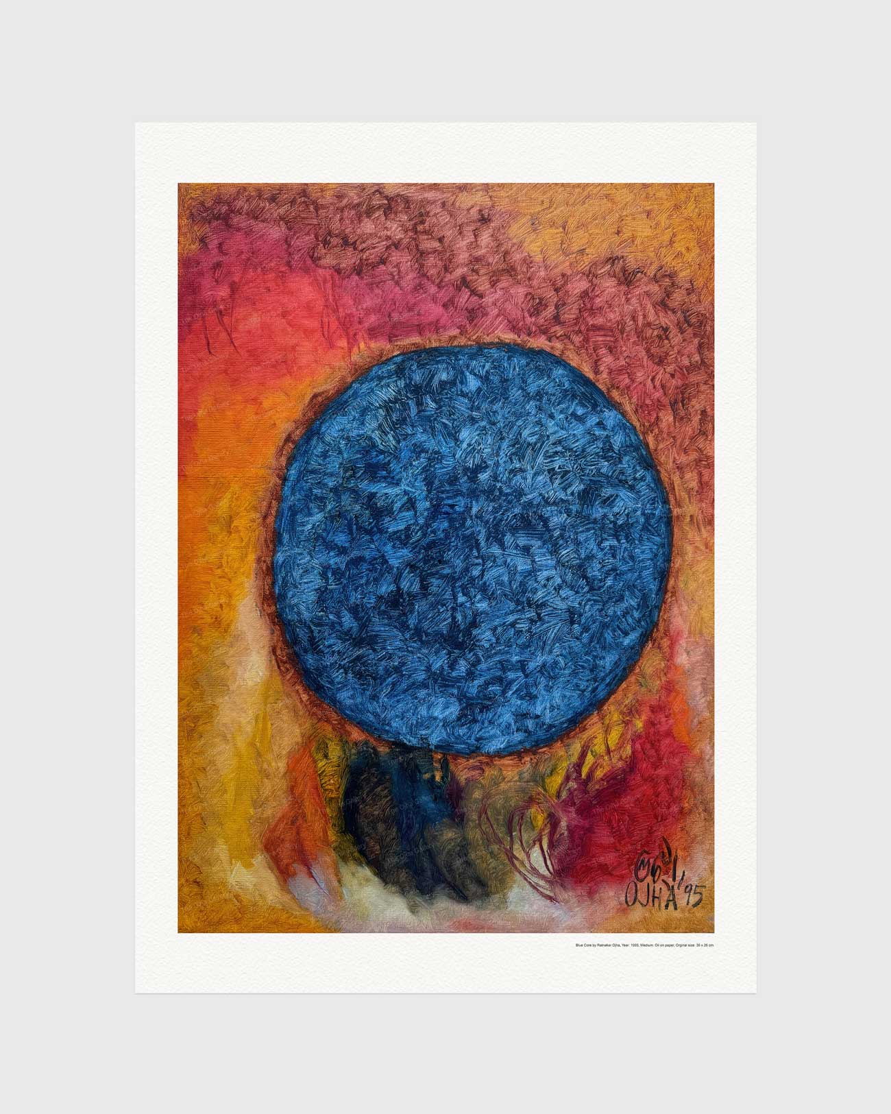 Blue Core | Fine Art Print