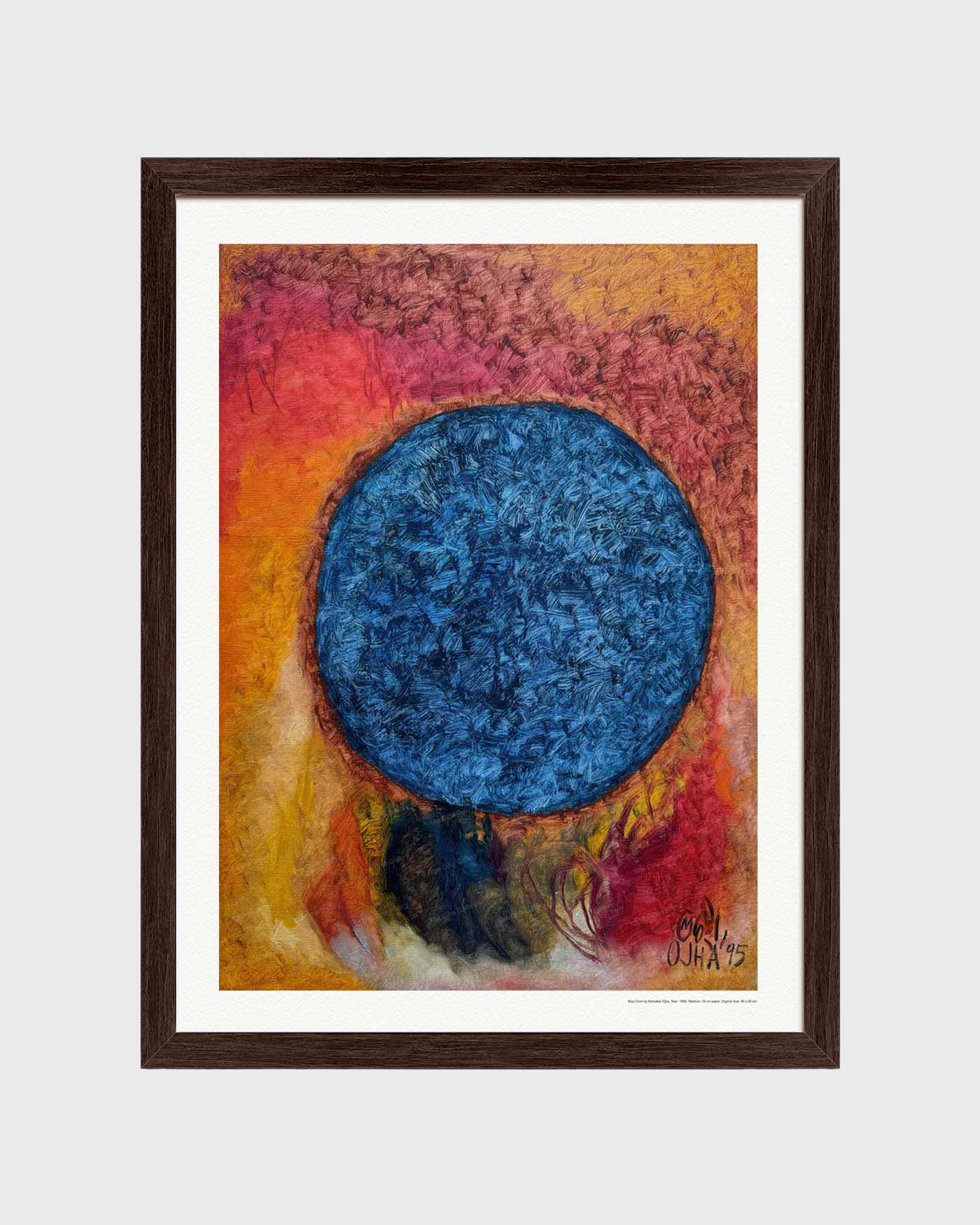 Blue Core | Fine Art Print