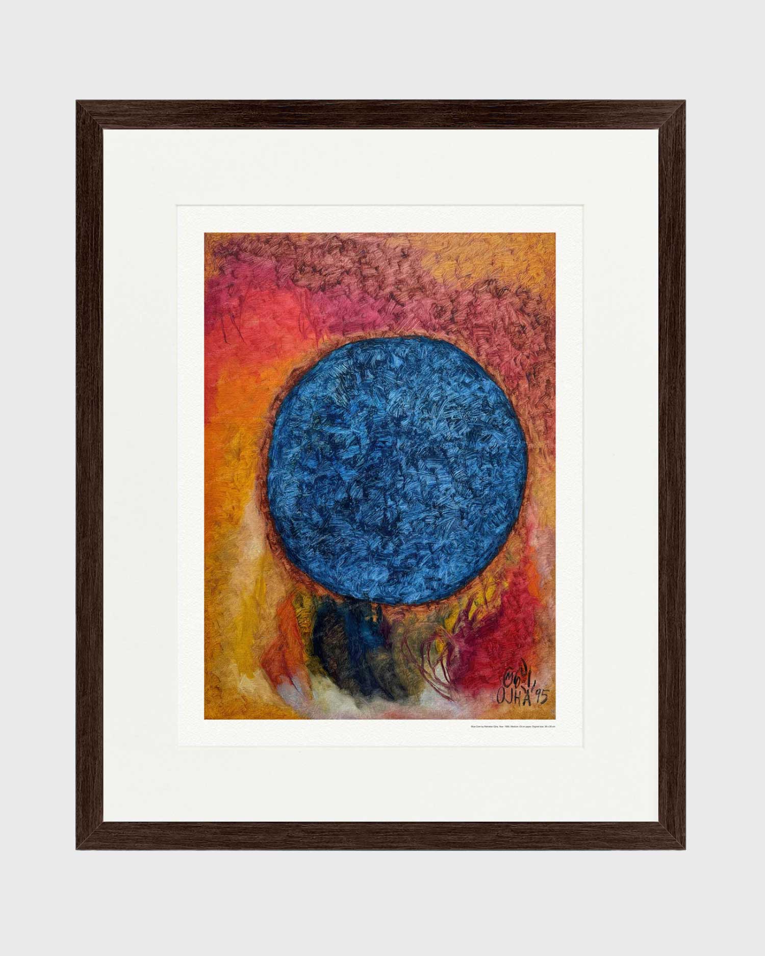 Blue Core | Fine Art Print