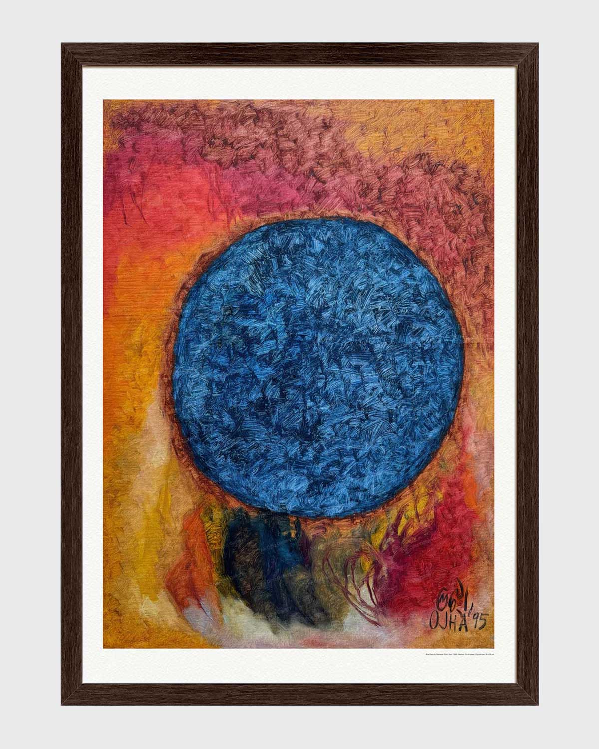 Blue Core | Fine Art Print