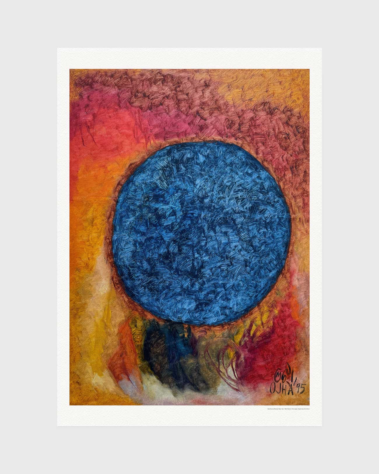 Blue Core | Fine Art Print